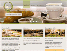 Tablet Screenshot of pizzeria-atrio.ch